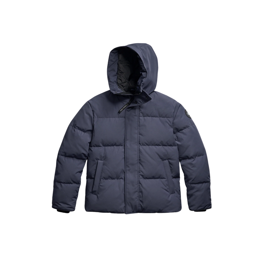 Parka doudoune CANADA GOOSE Seymour polyamide recyclé coton bleu jean disque noir