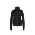 Cardigan zippé matelassé en Polartec® noir Grenoble Collection