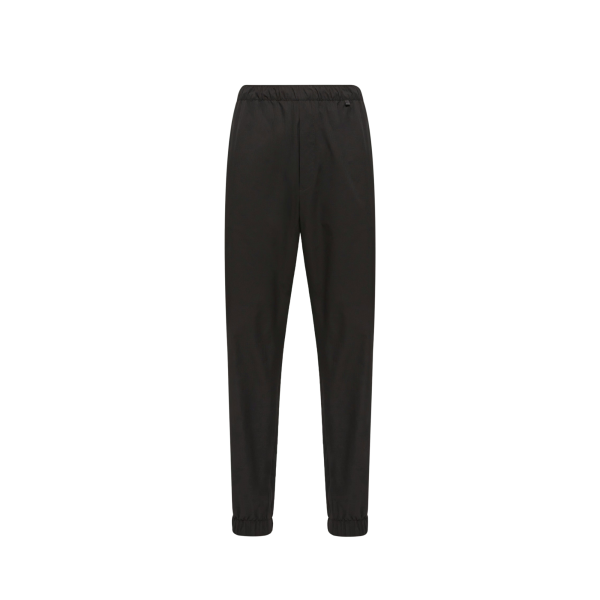 Pantalon de survêtement MONCLER en ripstop nylon noir