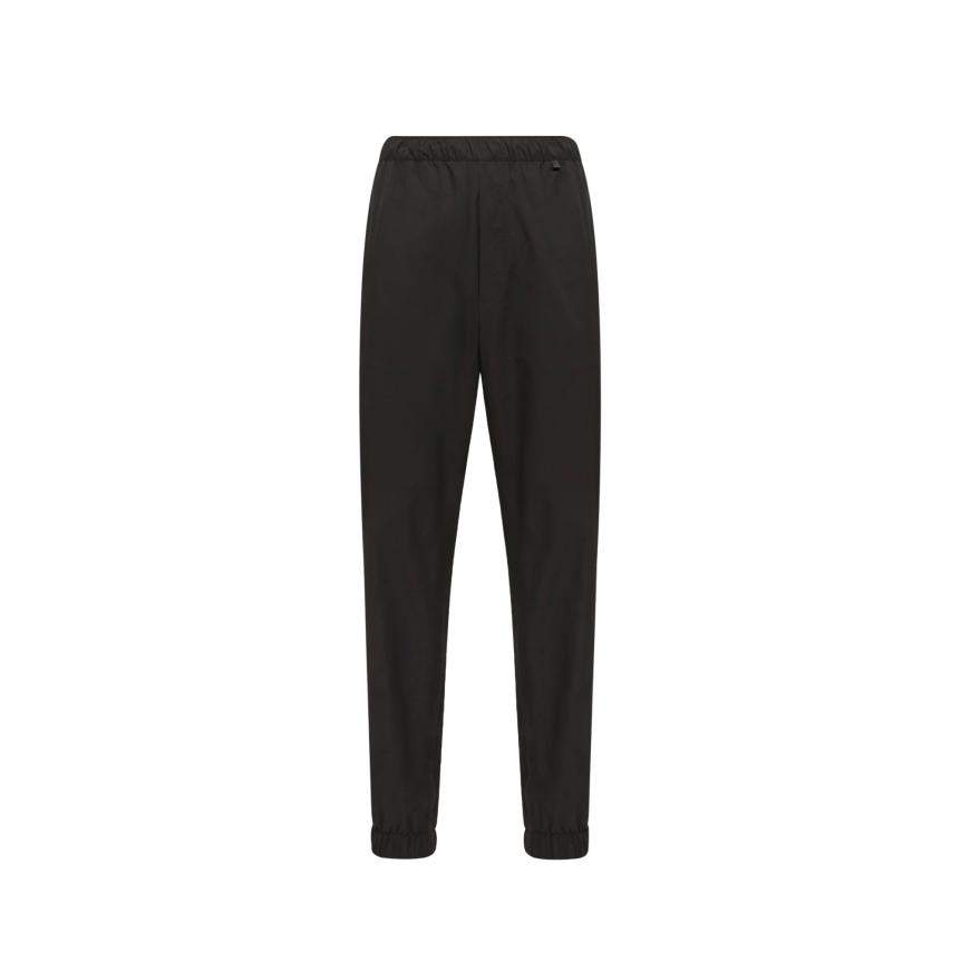 Pantalon de survêtement MONCLER en ripstop nylon noir