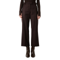 Pantalon flanelle laine bordeaux 7/8 tirette