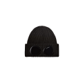 Bonnet laine mérinos extra fine noir Lunettes