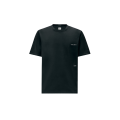 T-shirt col rond coton noir Metropolis series