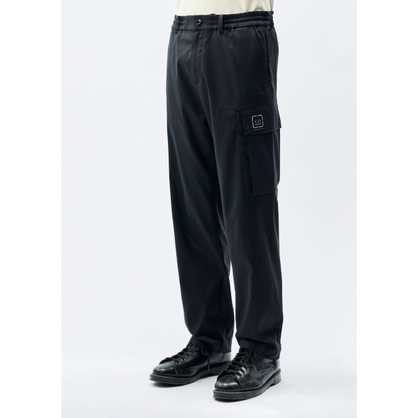 Pantalon cargo CP COMPANY Panama noir Metropolis Series
