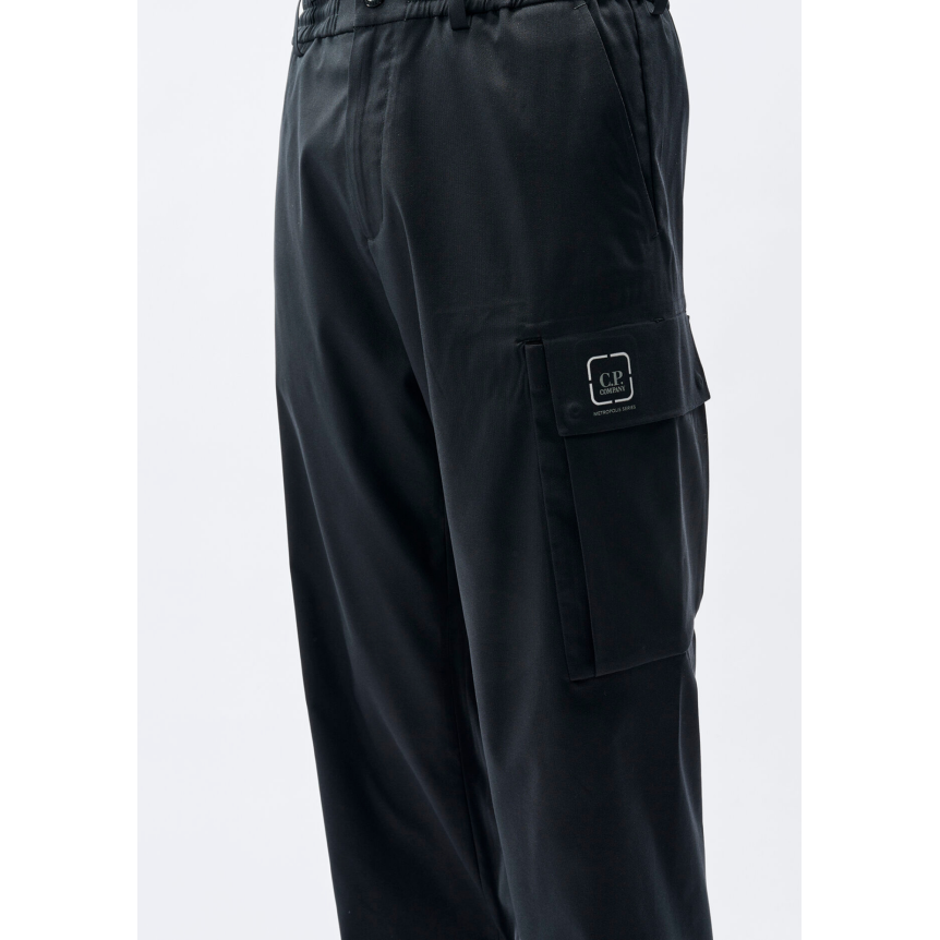 Pantalon cargo CP COMPANY Panama noir Metropolis Series