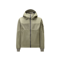 Blouson à capuche zippé Metro Shell nylon kaki Metropolis Series