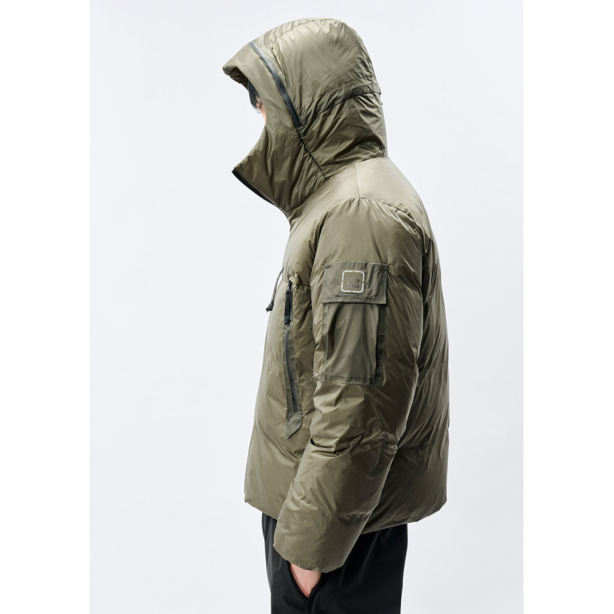 Blouson à capuche CP COMPANY polyamide MetroShield kaki Metropolis Series