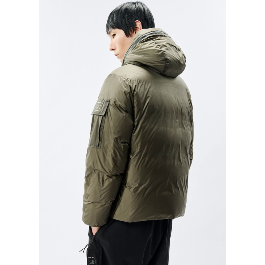 Blouson à capuche CP COMPANY polyamide MetroShield kaki Metropolis Series