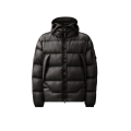 Doudoune zippée à capuche lentille nylon DD Shell noir