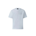 T-shirt col rond Tee-R coton bio blanc logo gomme
