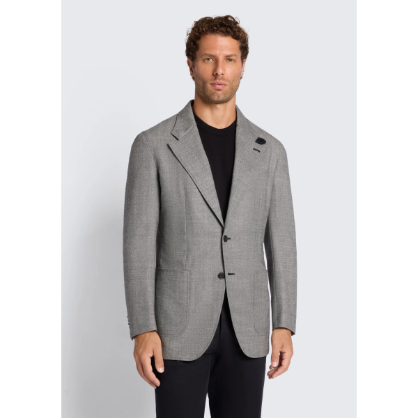 Veste Blazer BRIONI Brera en laine gris plomb