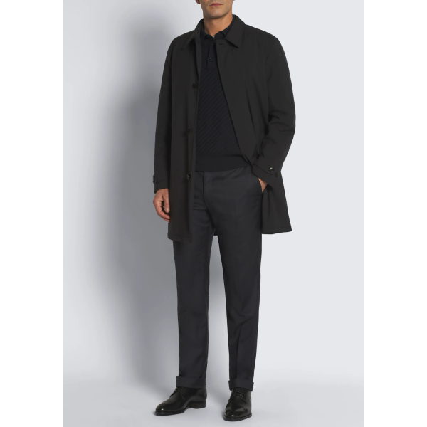 Imperméable Brioni noir