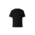 T-shirt col rond Tee-R coton bio noir logo gomme