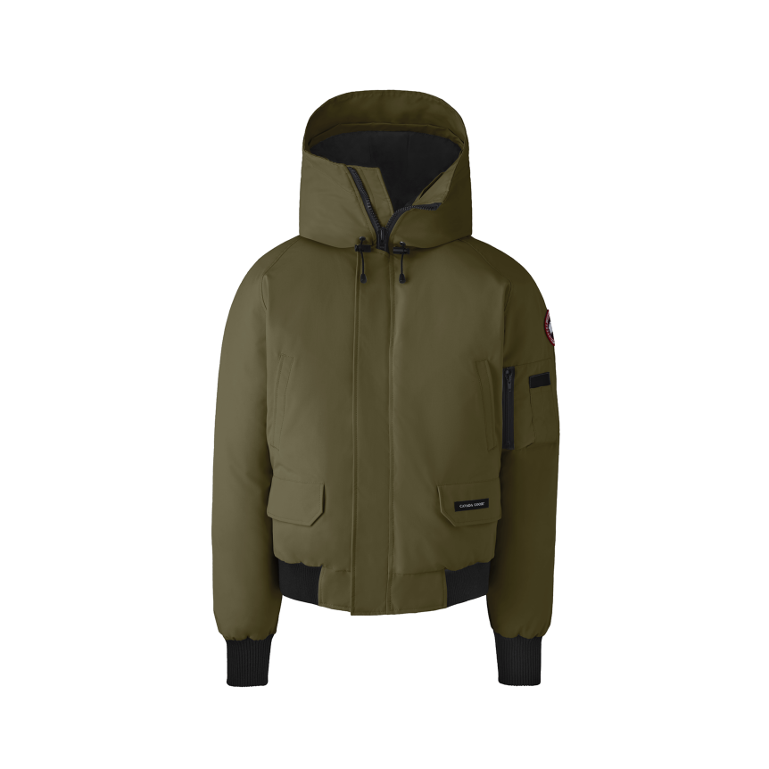 Blouson aviateur bomber Chilliwack capuche fourrure kaki