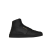 Sneakers SL24 mi hautes cuir perfore noir effet vieilli logo or