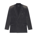 Veste croisée Unifit jersey vintage noir
