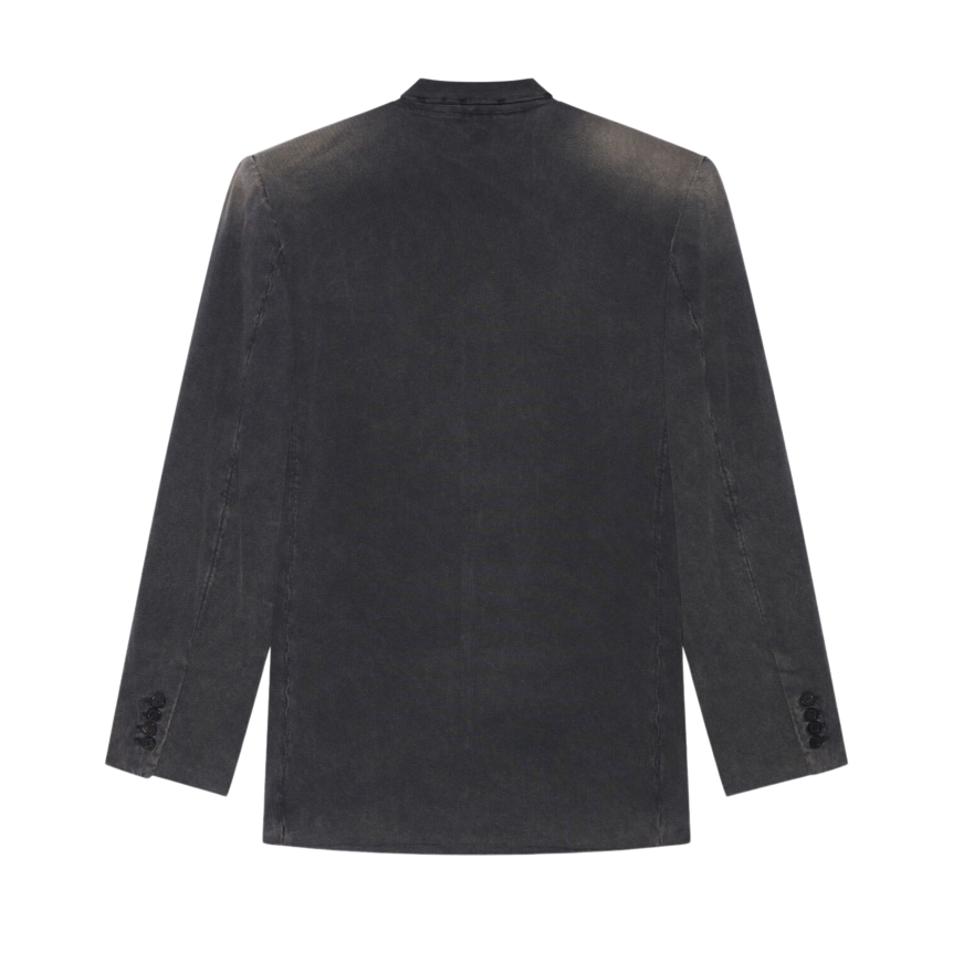 Veste croisée Unifit jersey vintage noir