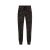 Pantalon de jogging gris imprimé léopard noir ton sur ton velours