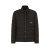 Blouson en nylon matelassé noir plaque logo DG