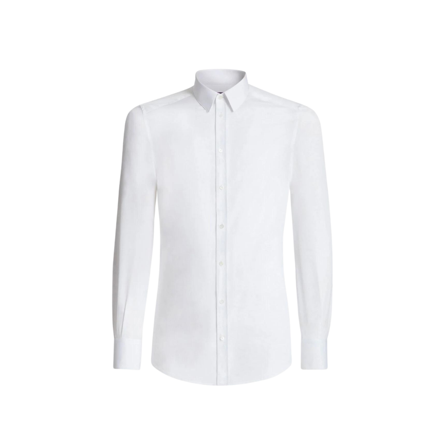 dolce-gabbana-chemise-fit-gold-en-popeline-de-coton-blanc