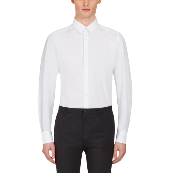 dolce-gabbana-chemise-fit-gold-en-popeline-de-coton-blanc