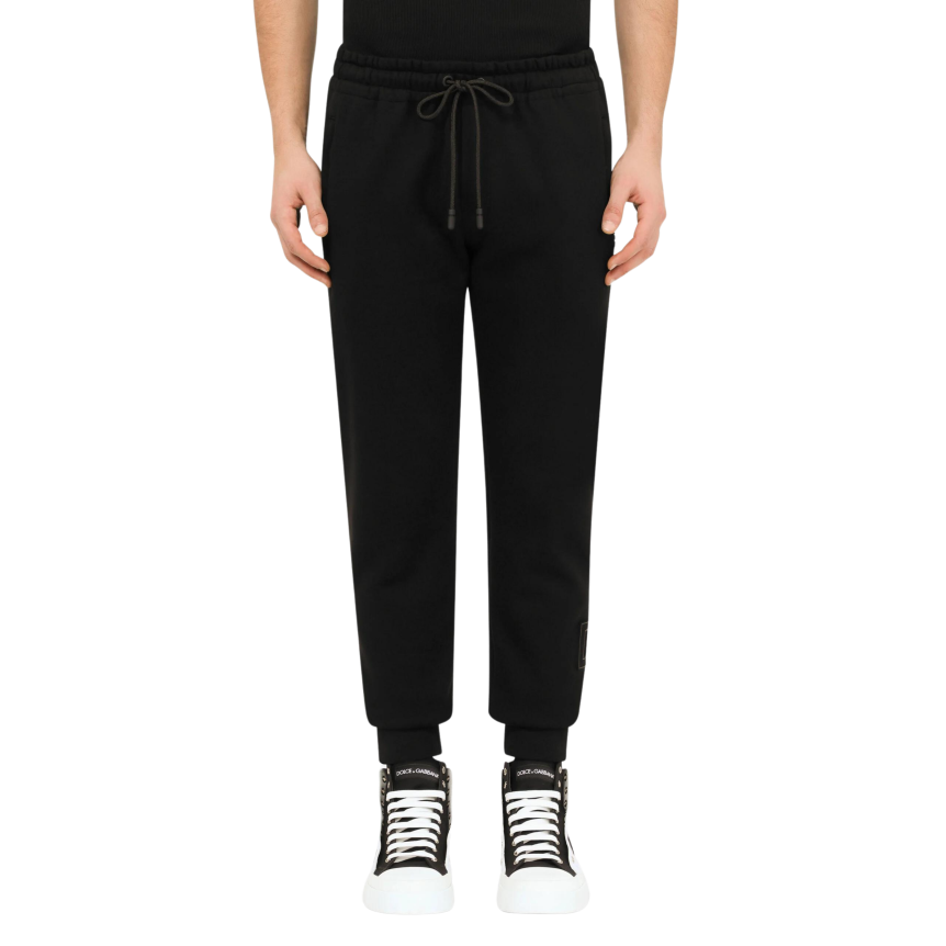 dolce-gabbana-pantalon-de-jogging-en-jersey-de-coton-noir-ecusson-dg-3d
